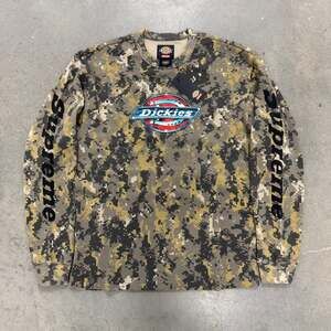 Supreme x Dickies Thermal Digi Camo Long Sleeve Shirt